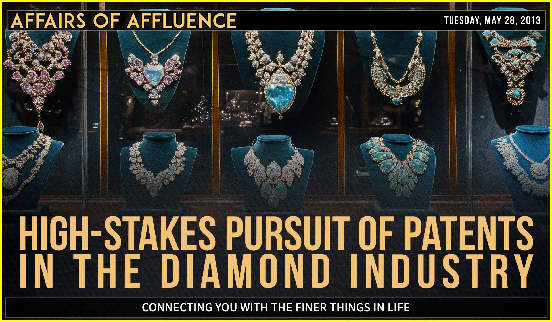 High-Stakes Pursuit of Patents in the Diamond Industry